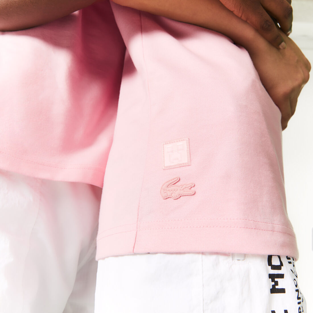 Unisex Lacoste x Minecraft Print Organic Cotton T-Shirt Unisex Lacoste x Minecraft Print Organic Cotton T-Shirt