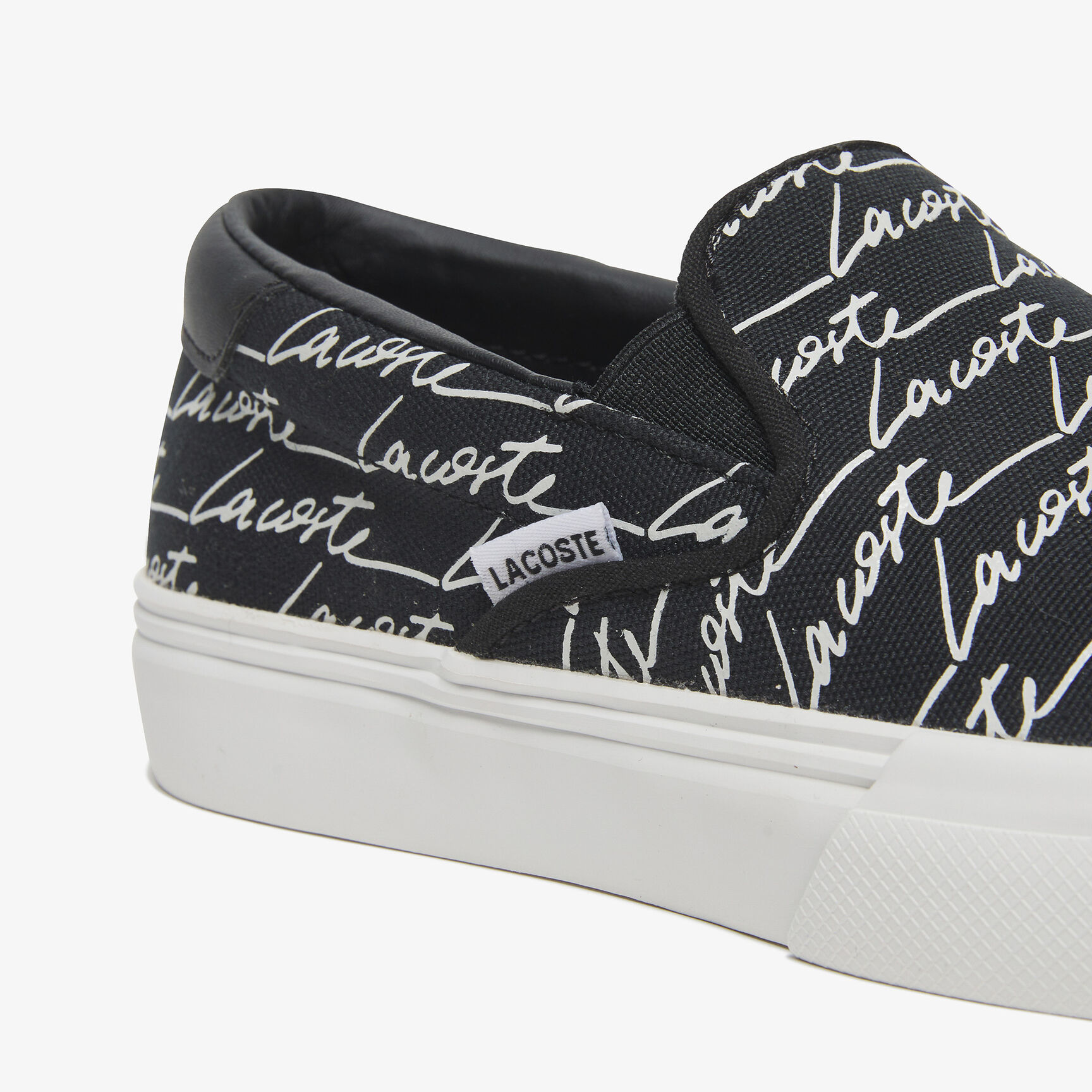 Women's Jump Serve Slip Canvas Print Sneakers