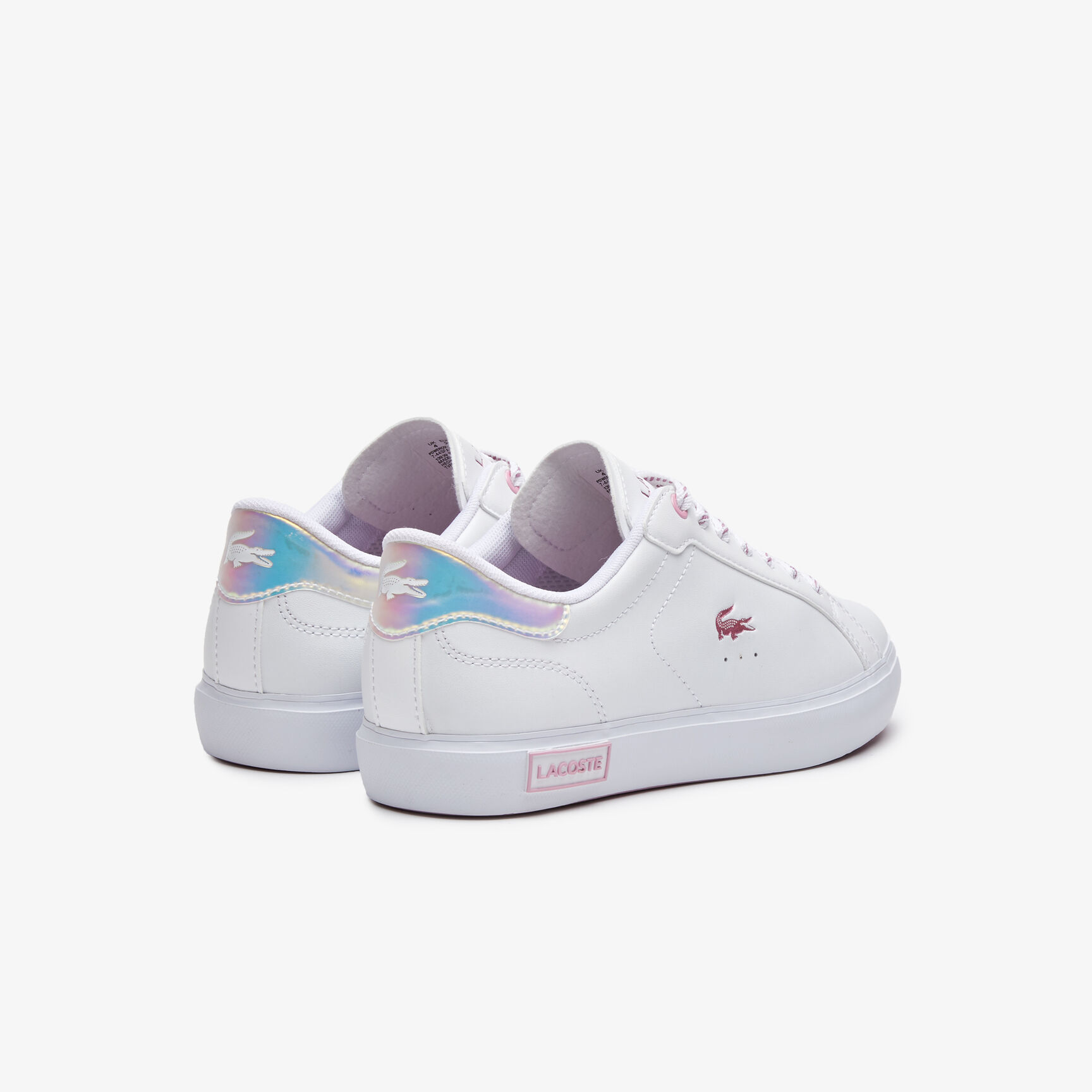 سنيكرز لاكوست باور كورت جلد للنساء