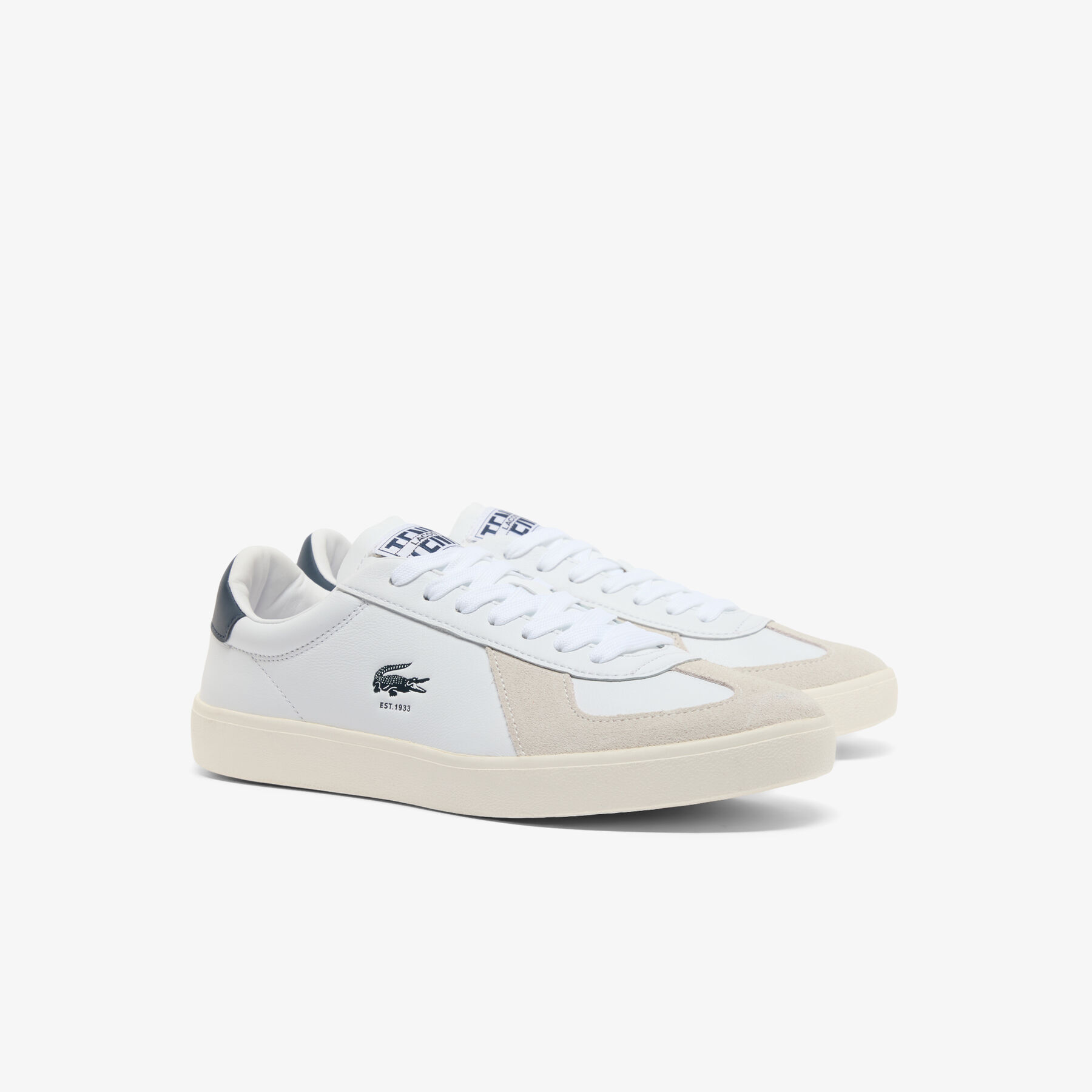 Men's Baseshot Pro Leather Sneakers lacoste men s baseshot pro leather sneakers