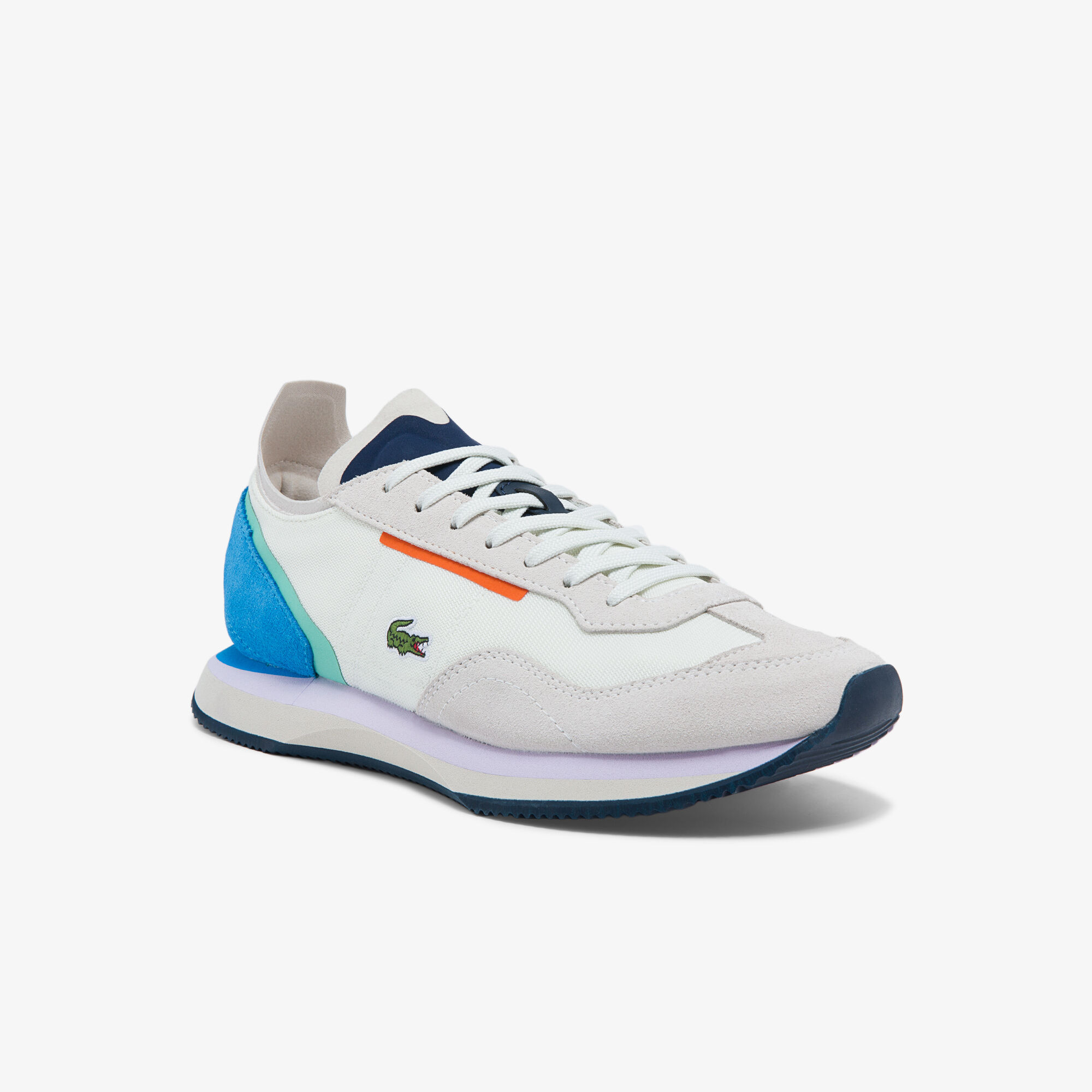 Women s Match Break Textile And Suede Colour pop Sneakers