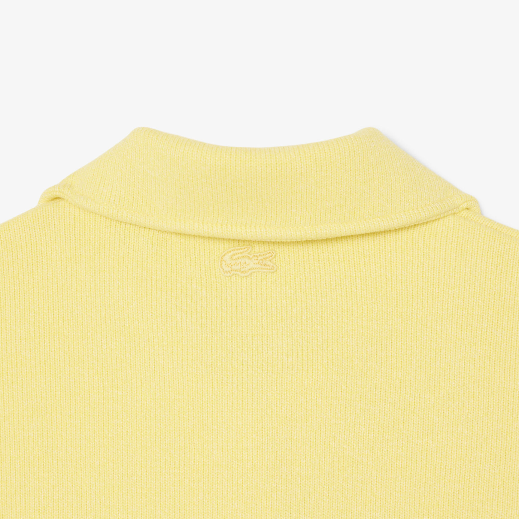 Oversized Ribbed Polo Sweatshirt