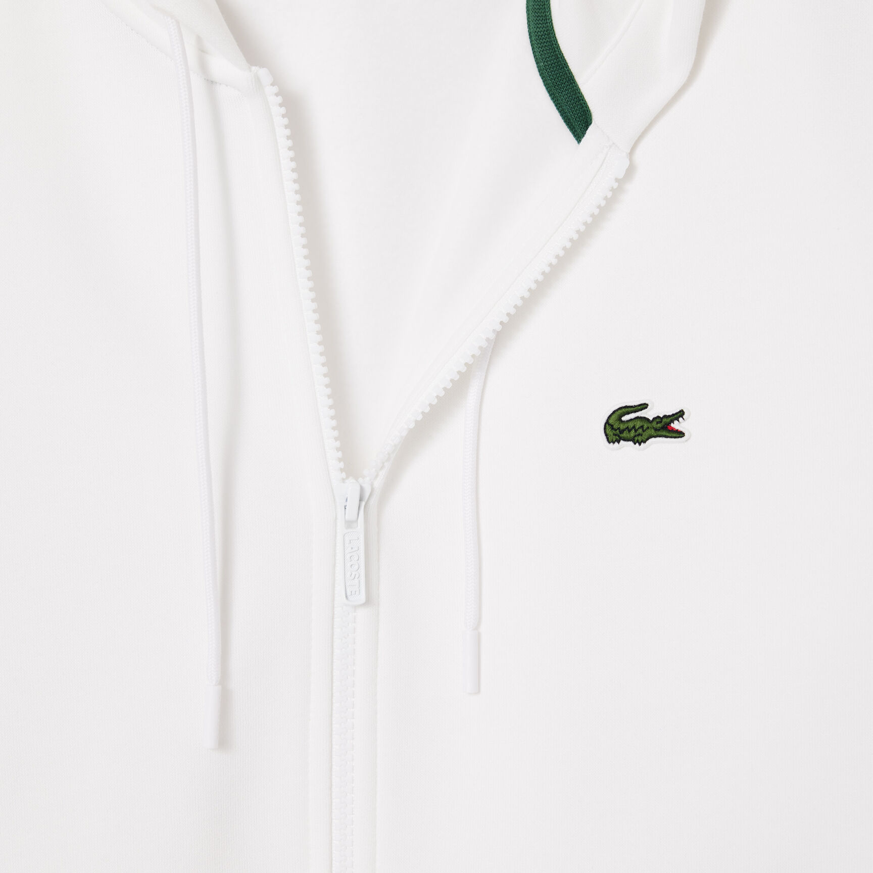 Logo Stripe Zip-Up Hoodie Logo Stripe Zip-Up Hoodie