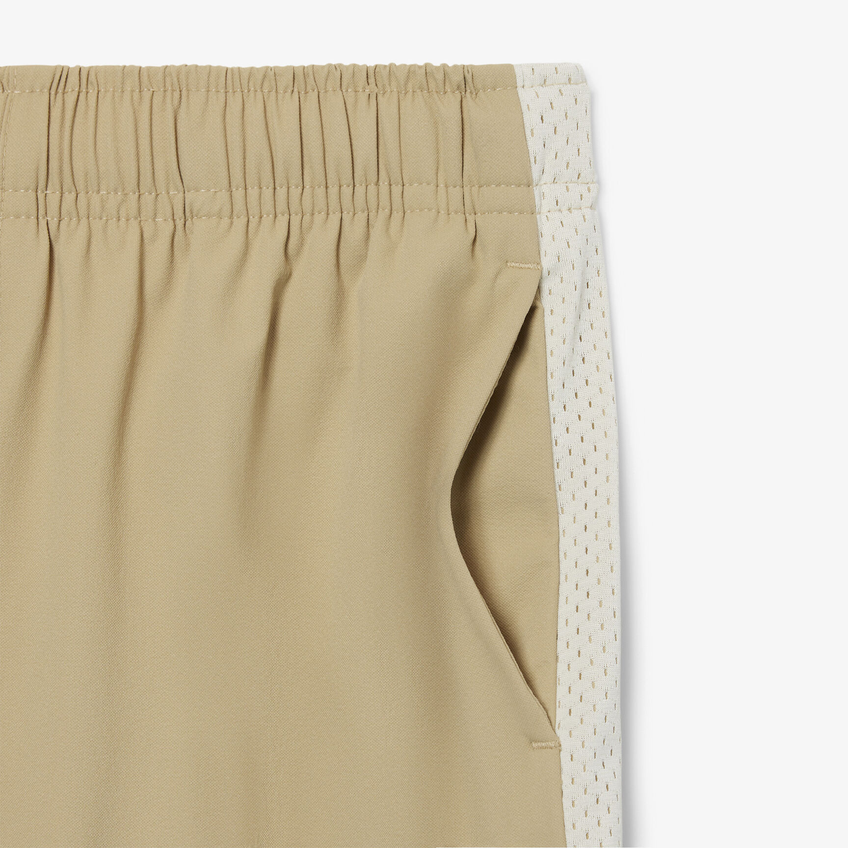 Mesh Panel Taffeta Shorts Mesh Panel Taffeta Shorts