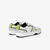 Men's Lacoste L001 Leather Colour Contrast Trainers Men's Lacoste L001 Leather Colour Contrast Trainers