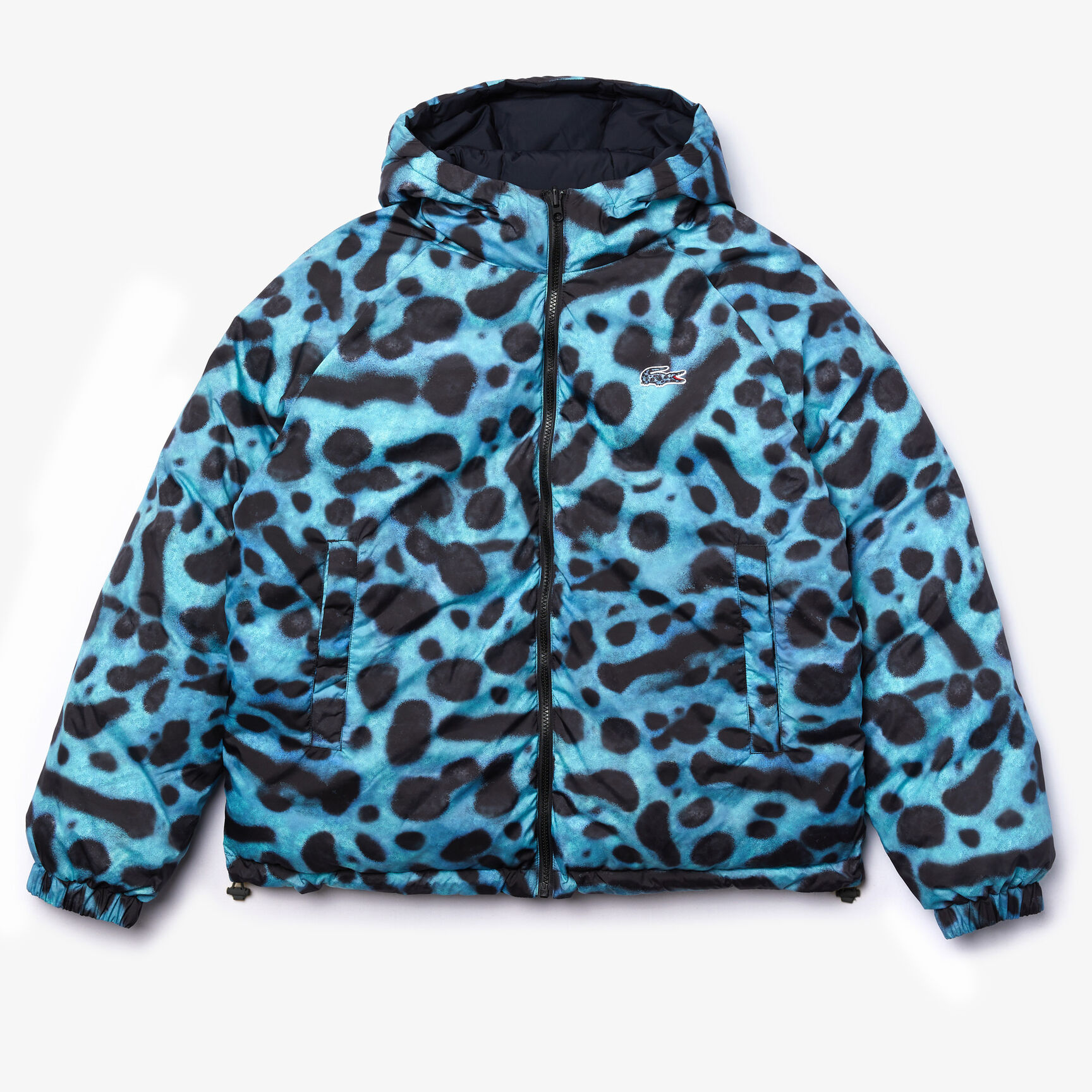 Men&rsquo;s Lacoste x National Geographic Reversible Quilted Zip Jacket