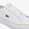 lacoste women s gripshot bl leather and synthetic trainers