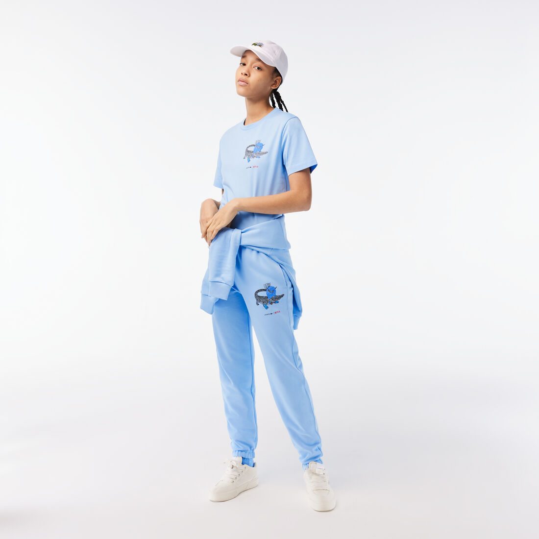 Women's Lacoste x Netflix Organic Cotton Jersey T-shirt Women's Lacoste x Netflix Organic Cotton Jersey T-shirt