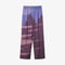lacoste oversized landscape print pants