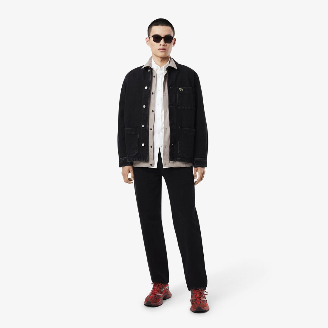 قميص قطن فاخر بقصة ضيقة للرجال قميص قطن فاخر بقصة ضيقة للرجال