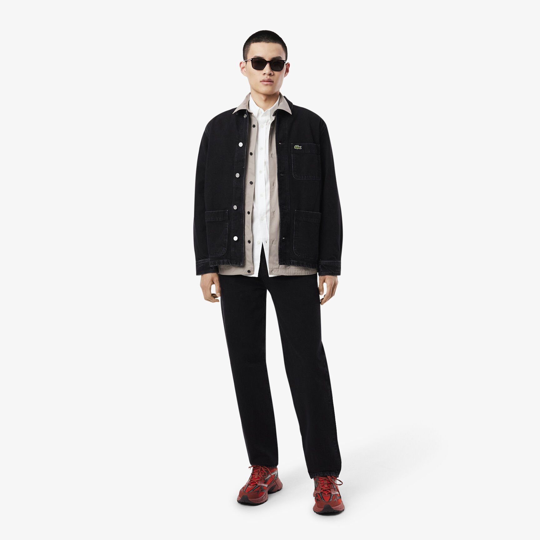 قميص قطن فاخر بقصة ضيقة للرجال قميص قطن فاخر بقصة ضيقة للرجال