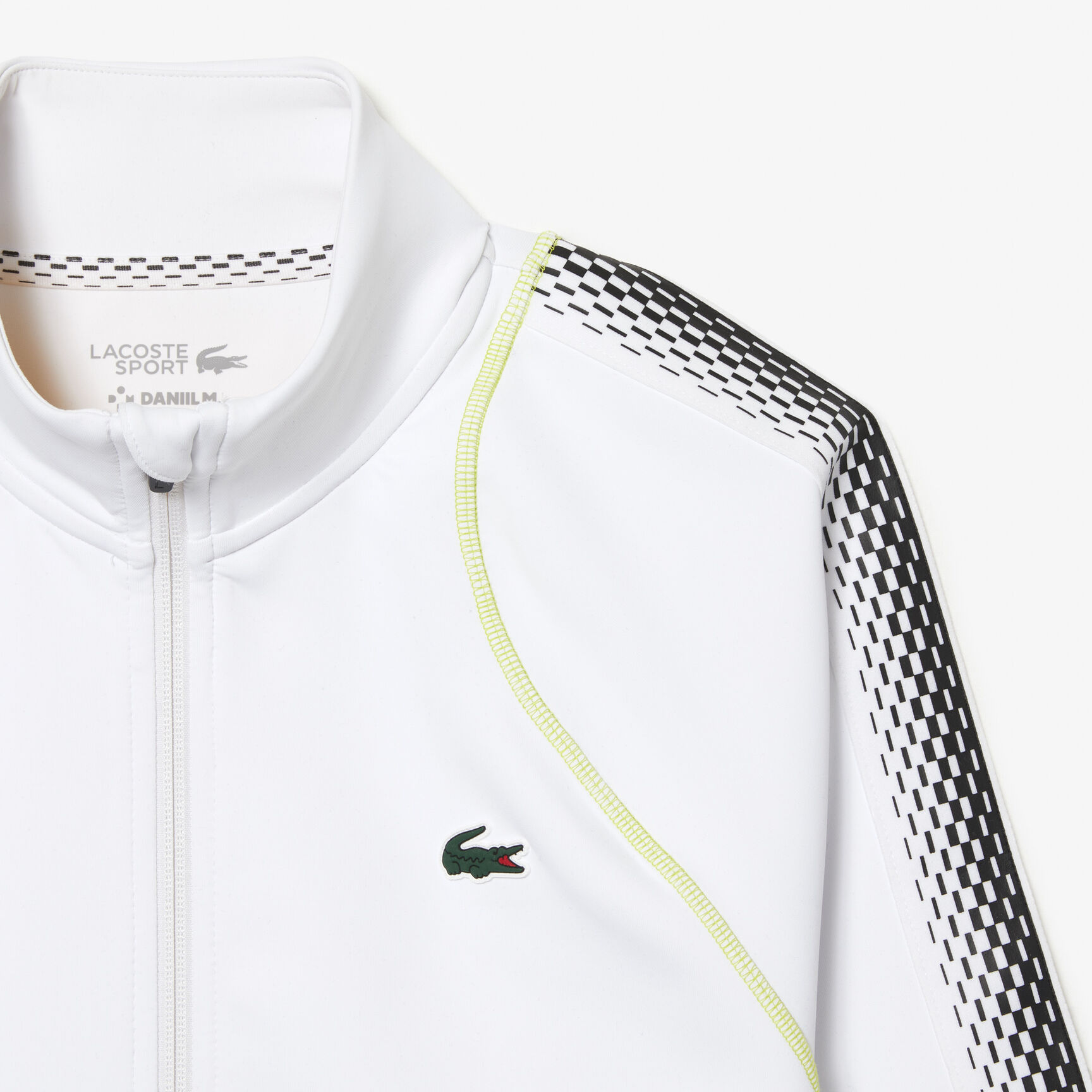 Men&rsquo;s Lacoste Tennis x Daniil Medvedev Zipped Sweatshirt
