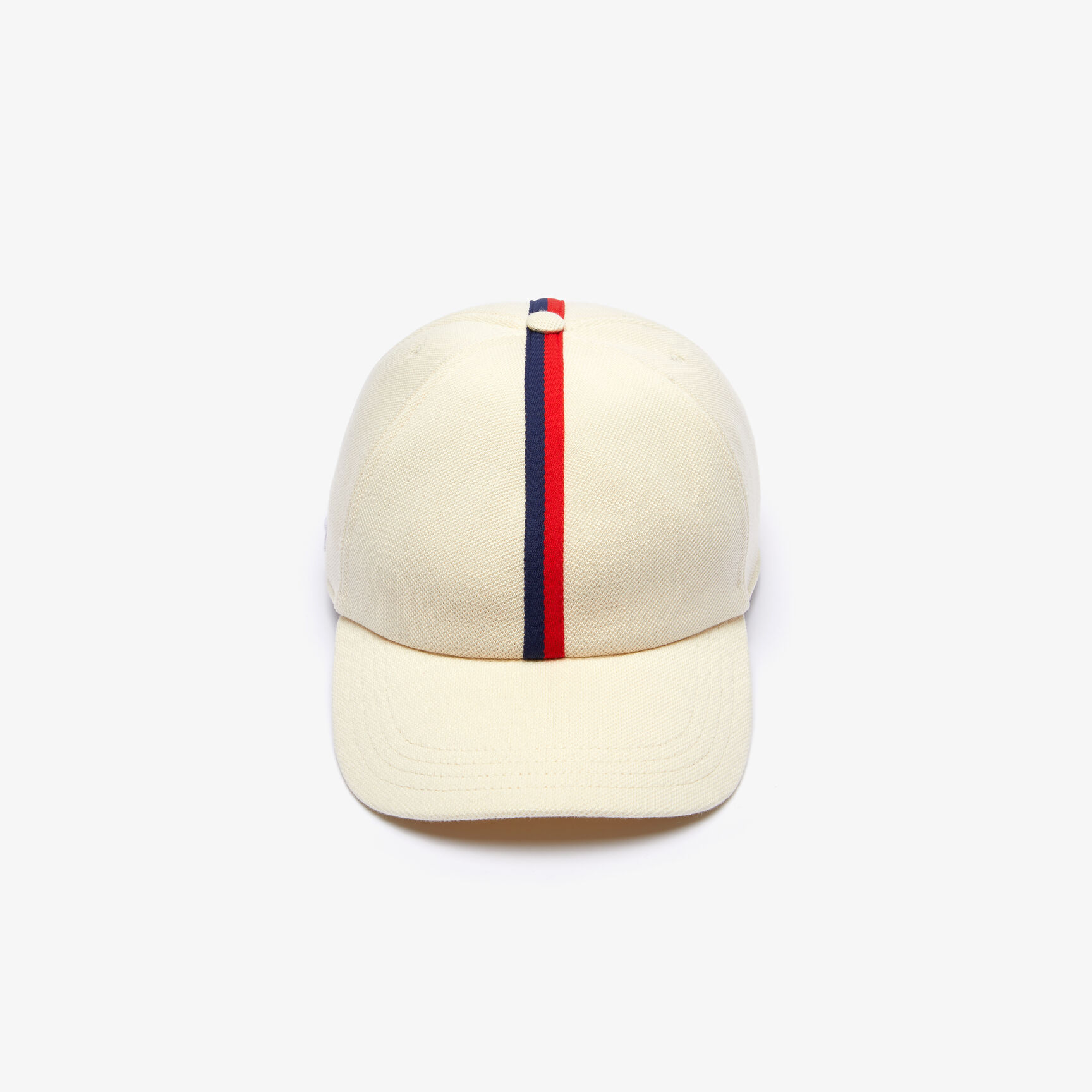 Men’s Tricolor Band Cotton Piqué Cap Men’s Tricolor Band Cotton Piqué Cap