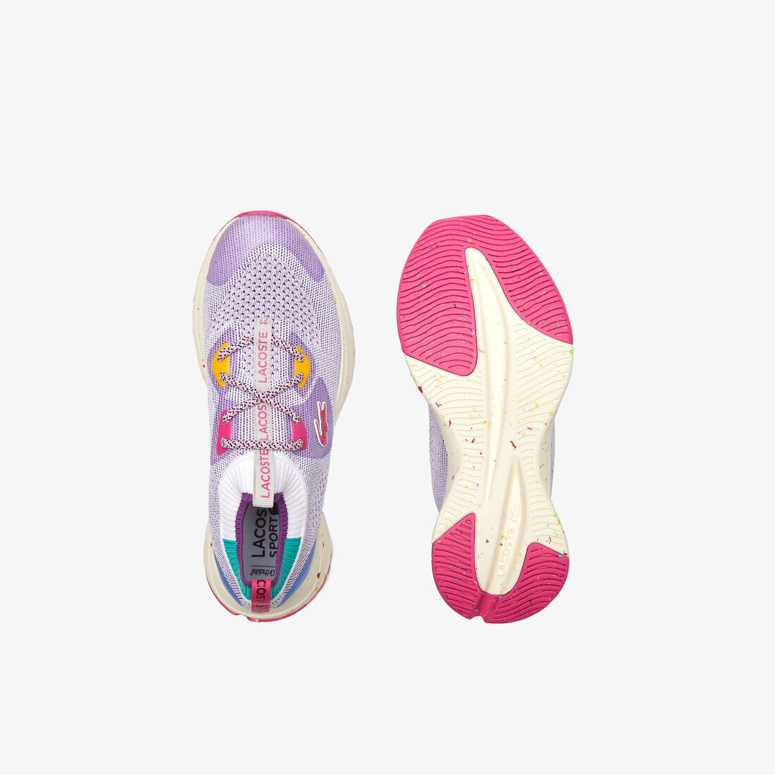 Women's Lacoste Run Spin Eco Textile Sneakers Women's Lacoste Run Spin Eco Textile Sneakers