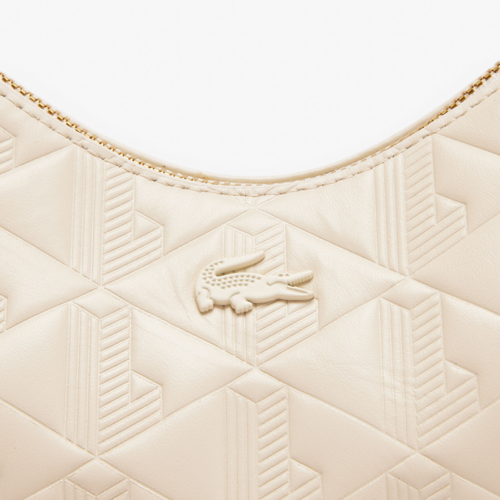 Maheki Embossed Leather Half Moon Purse Maheki Embossed Leather Half Moon Purse