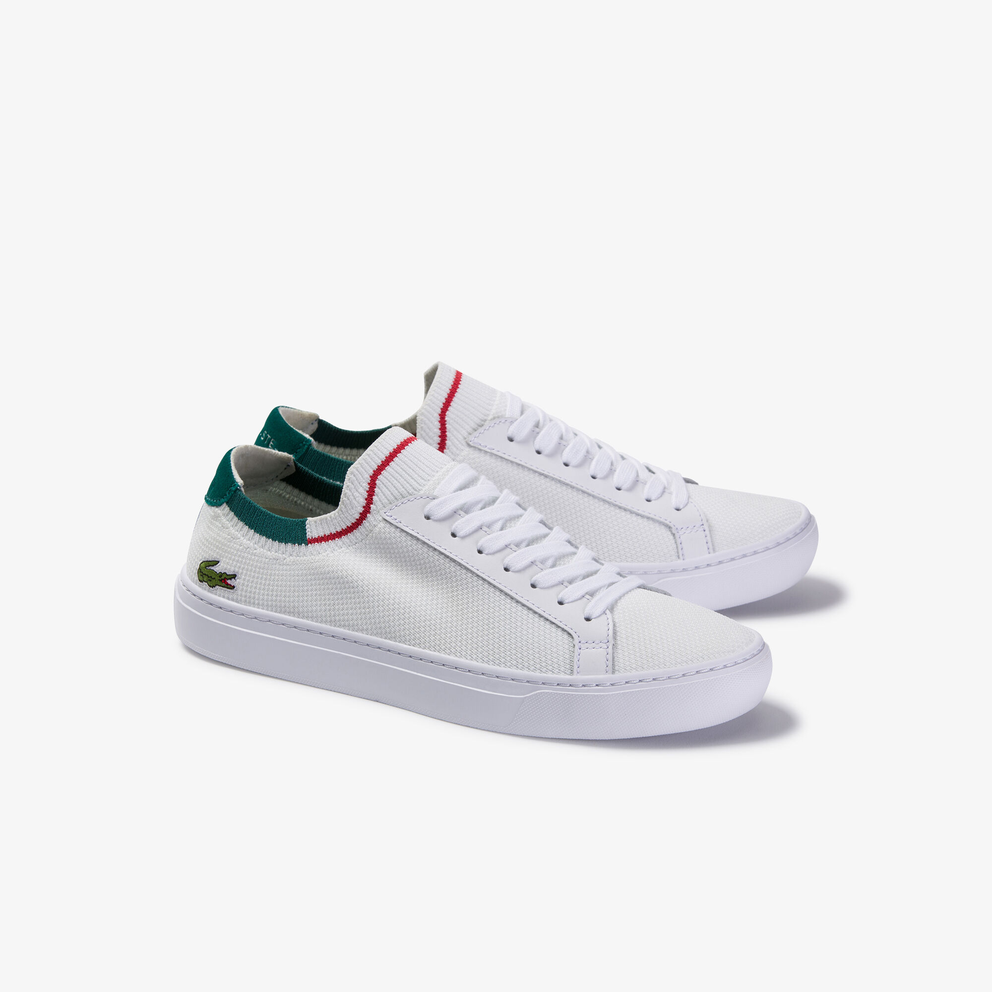 Buy Men s La Piquee Textile Trainers Lacoste EG