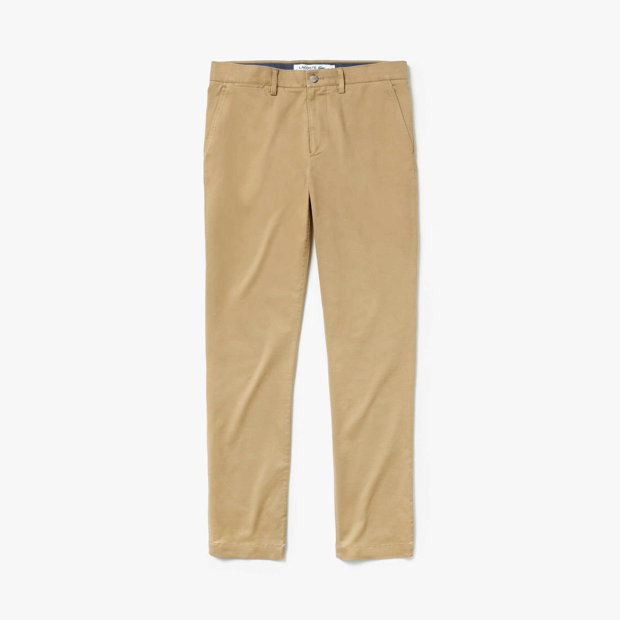 Lacoste men's slim fit stretch gabardine chino pants outlet