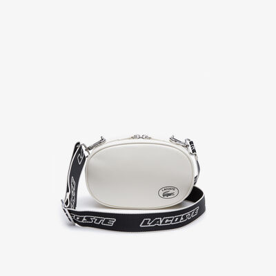 Women's Lacoste Branded Strap Round Camera Bag