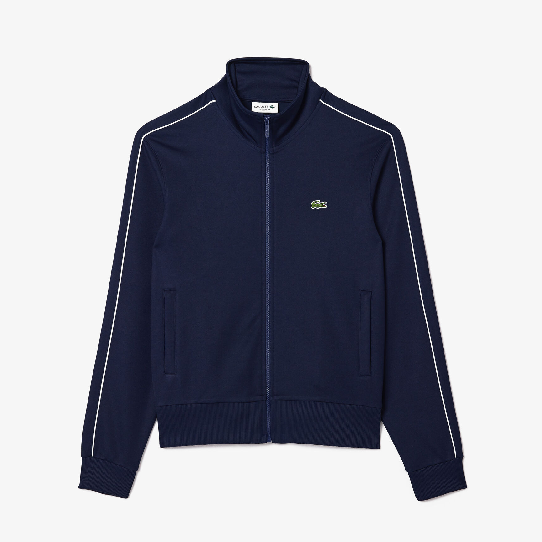 Paris Pique Zip Front Track Jacket Paris Pique Zip Front Track Jacket