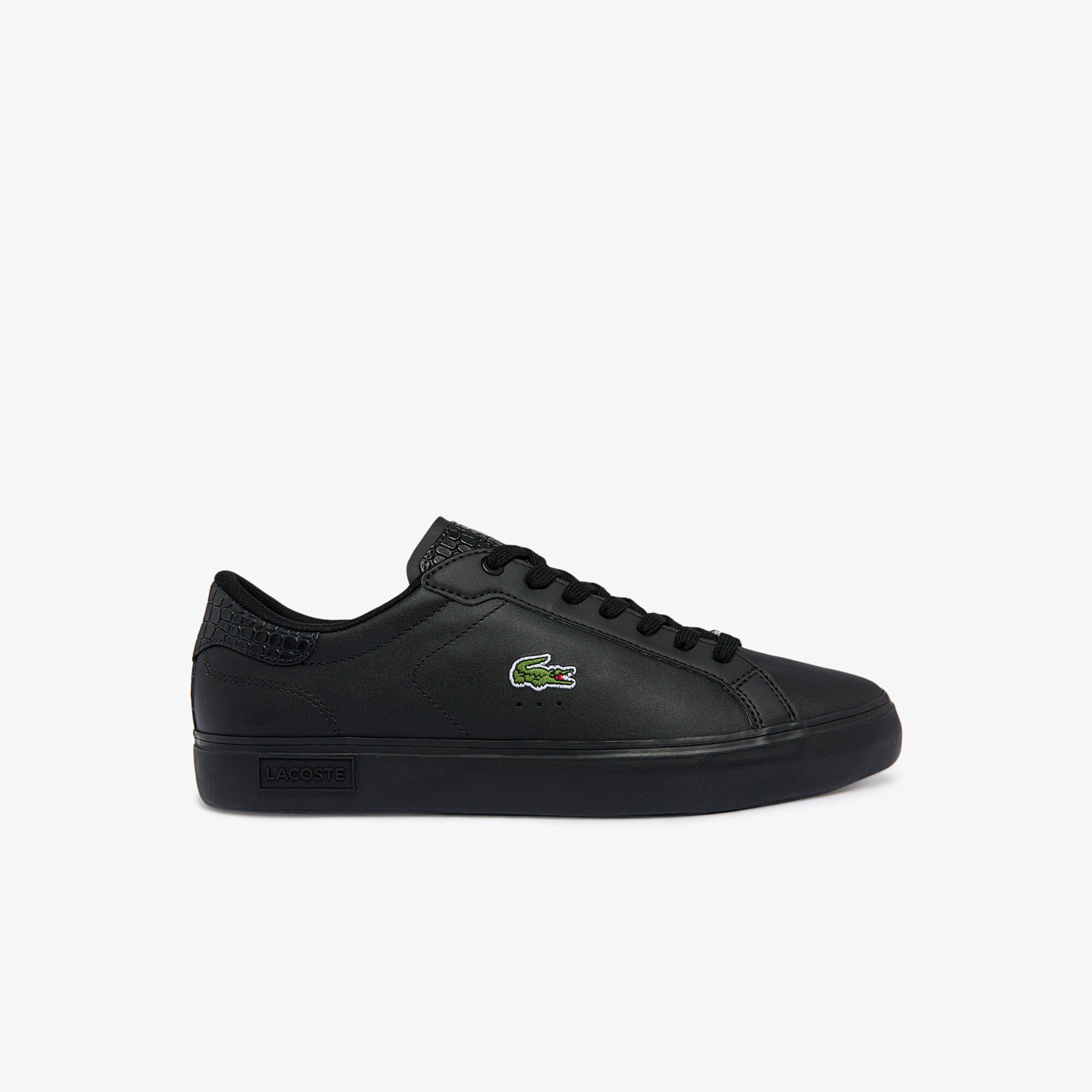 Men s Powercourt Burnished Leather Sneakers