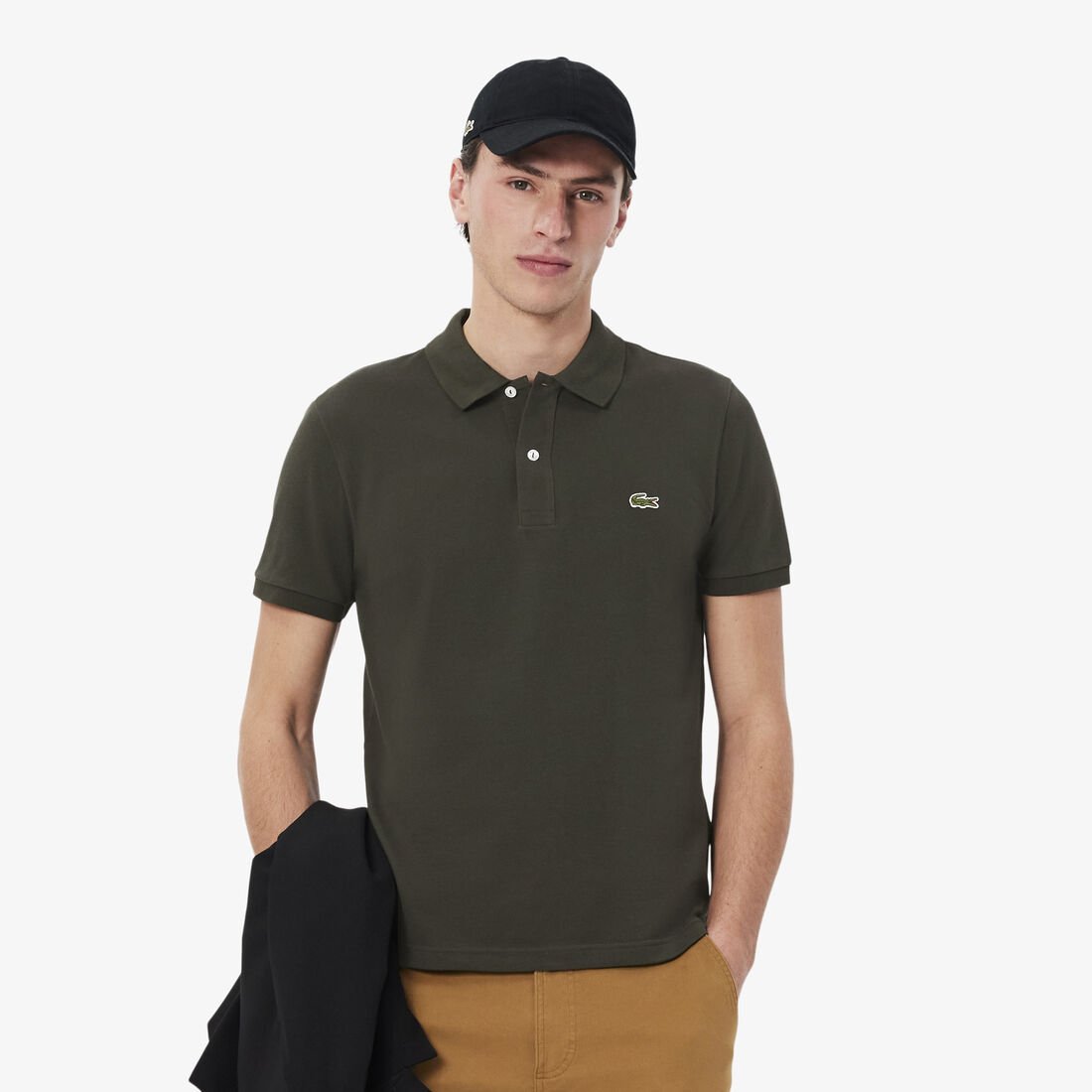 قميص بولو بيكيه بقصة ضيقة L.12.12