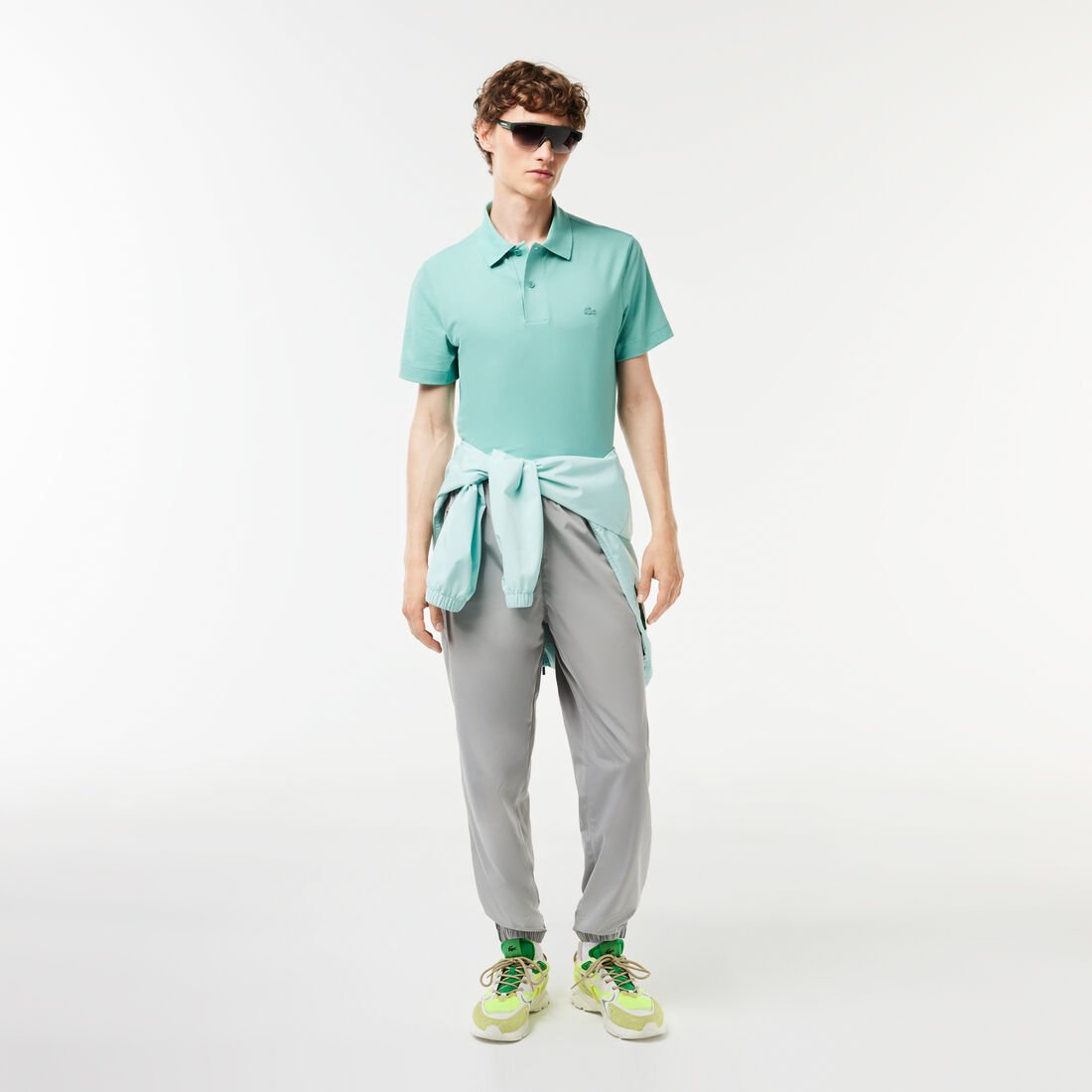 Regular Fit Lacoste Movement Pique Polo Shirt Regular Fit Lacoste Movement Pique Polo Shirt