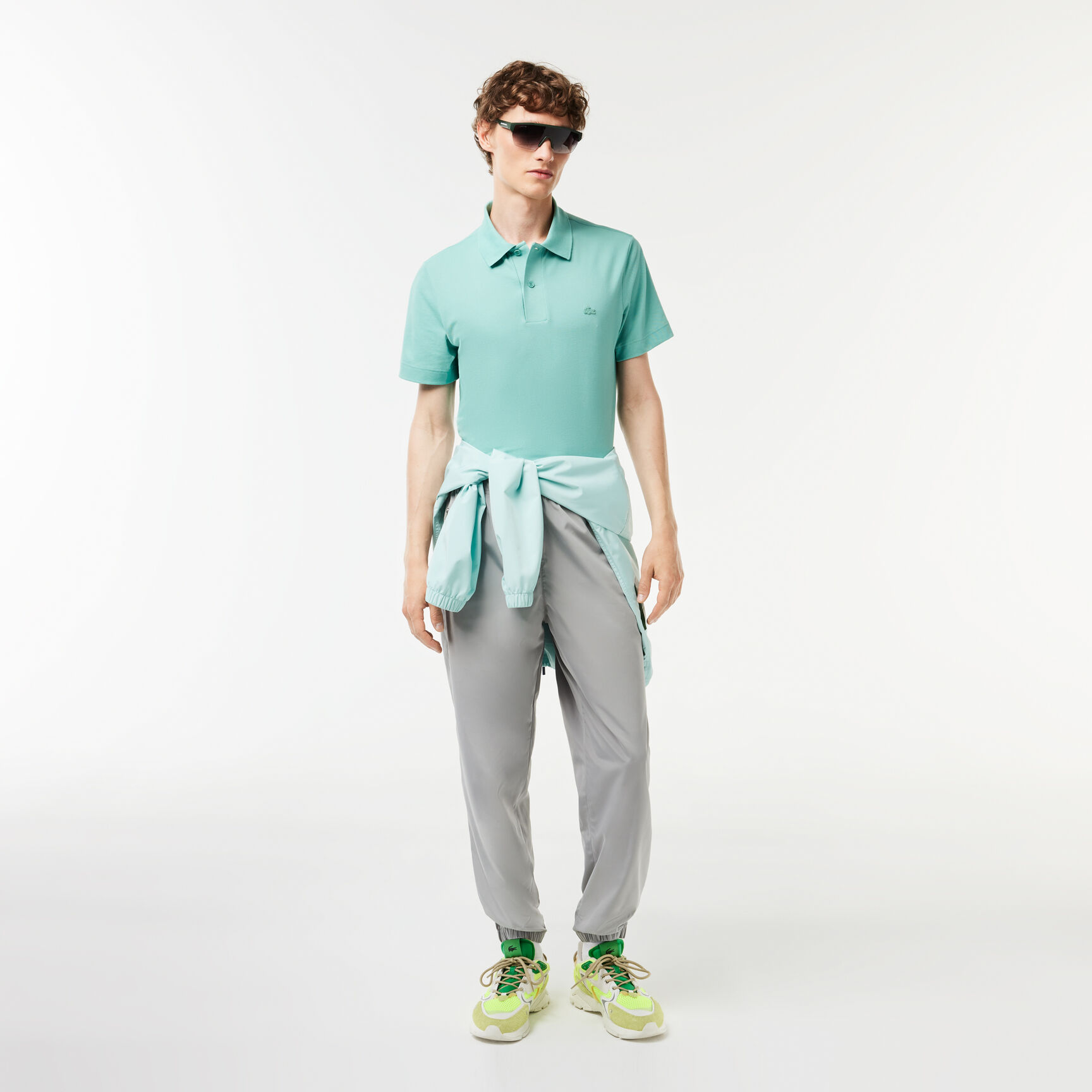 Regular Fit Lacoste Movement Pique Polo Shirt Regular Fit Lacoste Movement Pique Polo Shirt