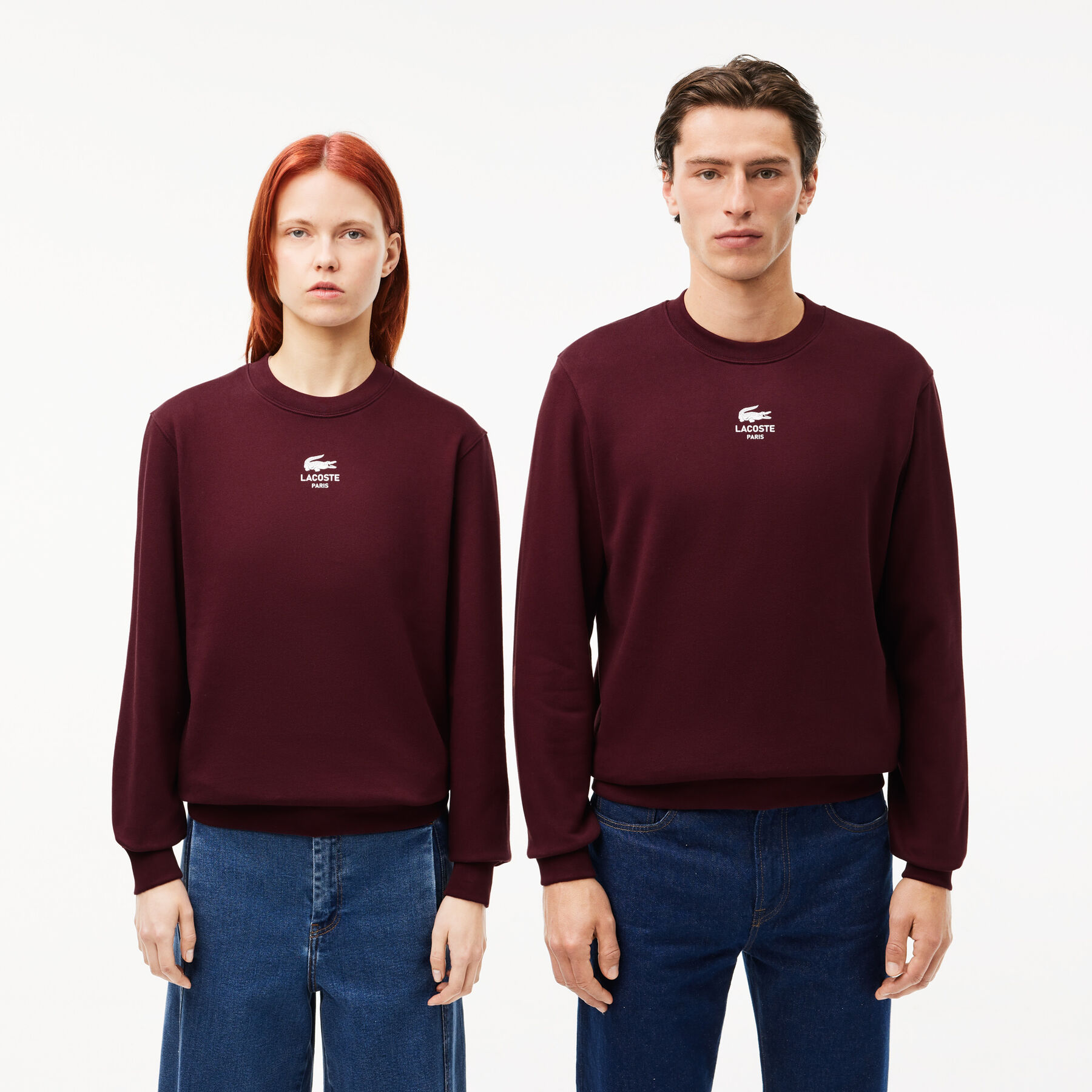 Printed Fleece Sweatshirt lacoste printed fleece sweatshirt