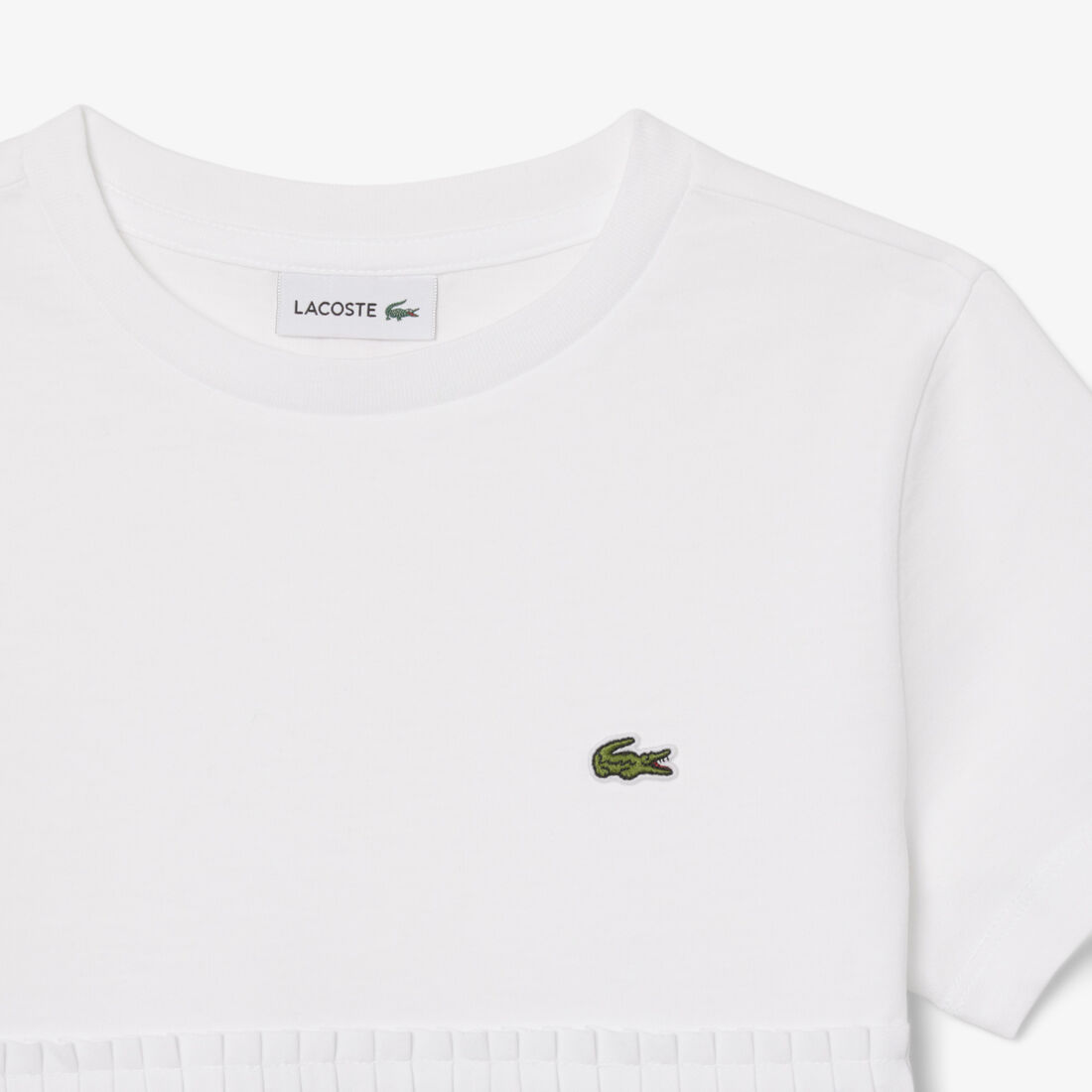 تي شيرت قطني بحاشية مطوية تي شيرت قطني بحاشية مطوية