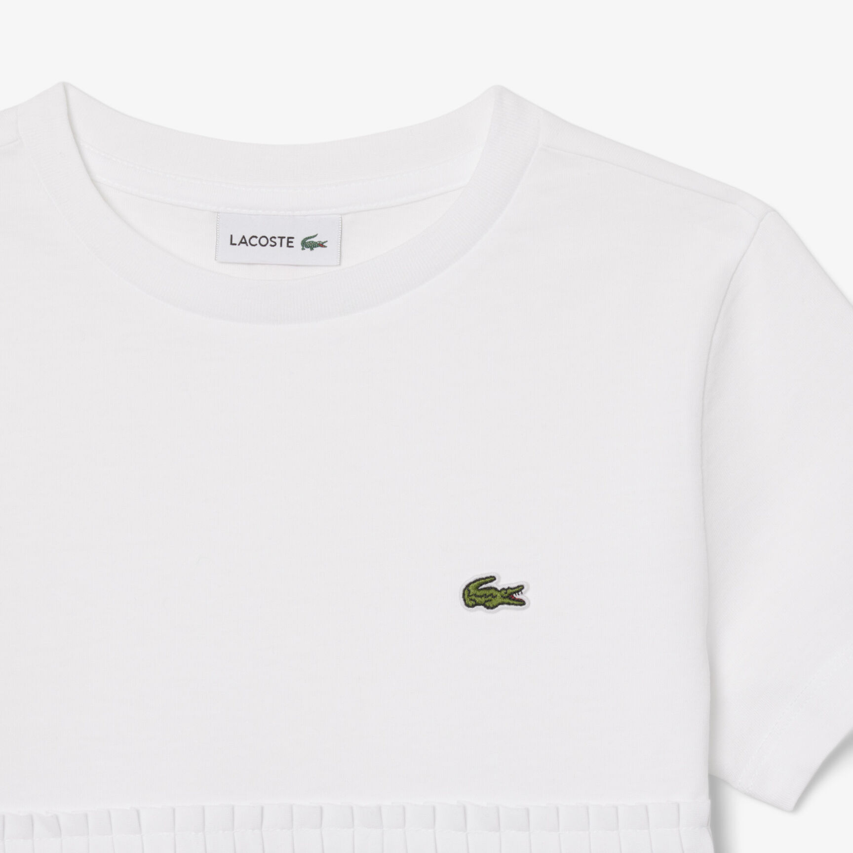 تي شيرت قطني بحاشية مطوية تي شيرت قطني بحاشية مطوية