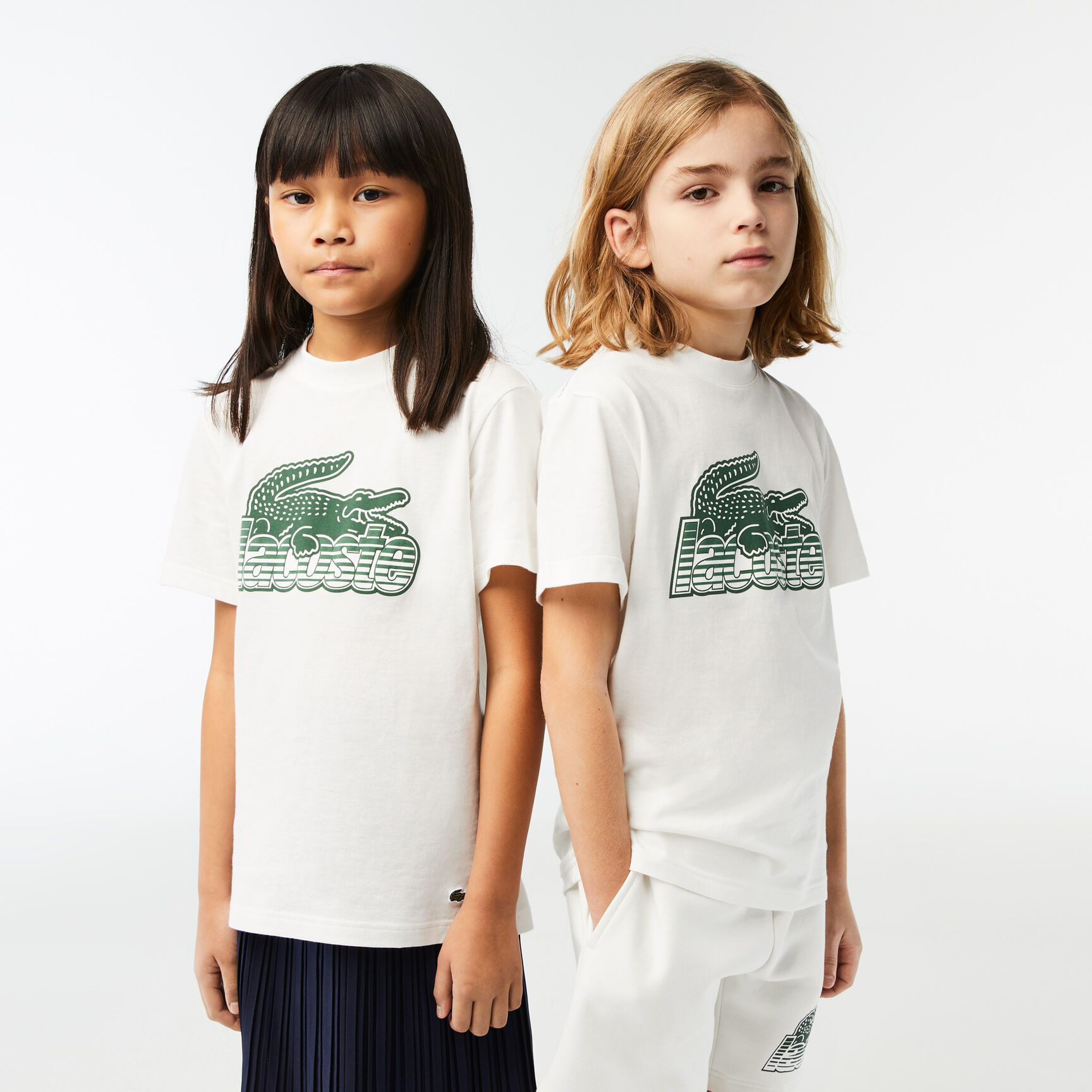 Kids' Contrast Print Organic Cotton T-shirt Kids' Contrast Print Organic Cotton T-shirt