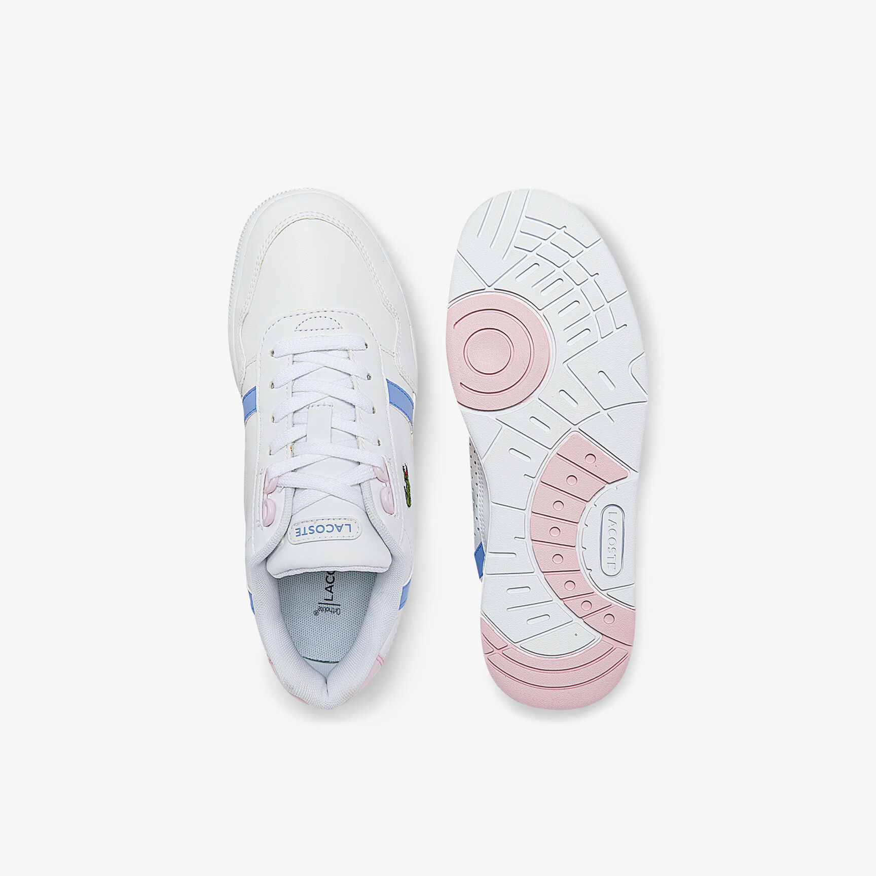 Women's T-Clip Leather and Synthetic Sneakers