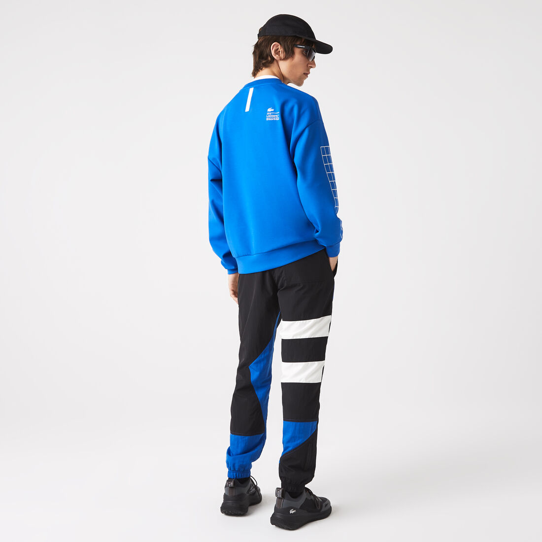 Men's Lacoste Patchwork Water-Repellent Trackpants Men's Lacoste Patchwork Water-Repellent Trackpants