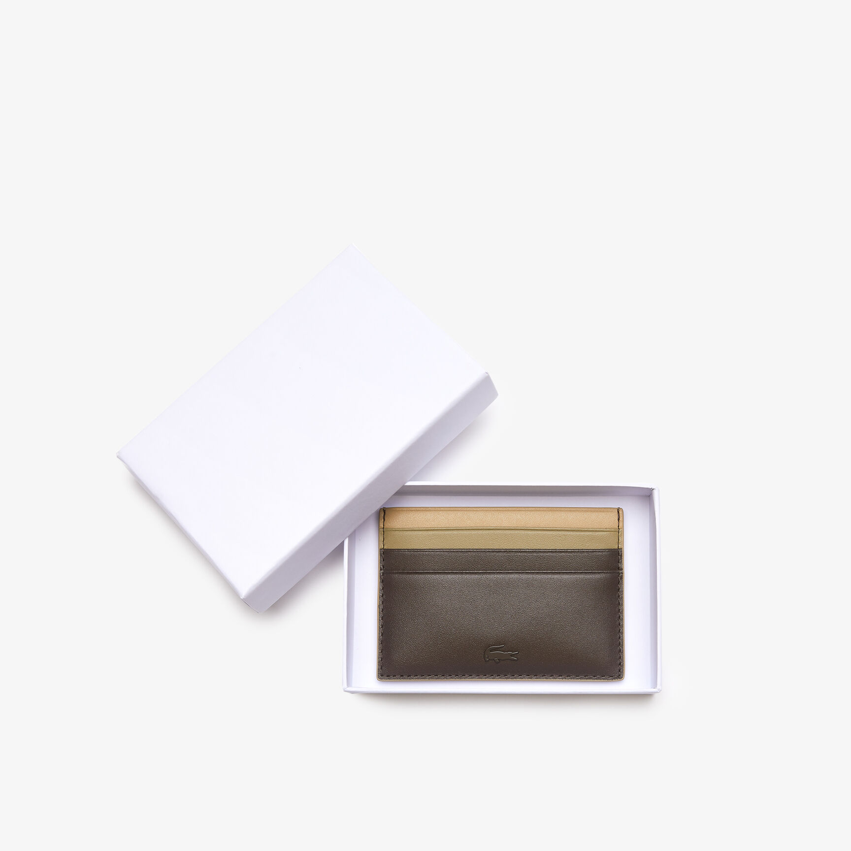 Men's Fitzgerald Tricolor Smooth Leather Card Holder Men's Fitzgerald Tricolor Smooth Leather Card Holder