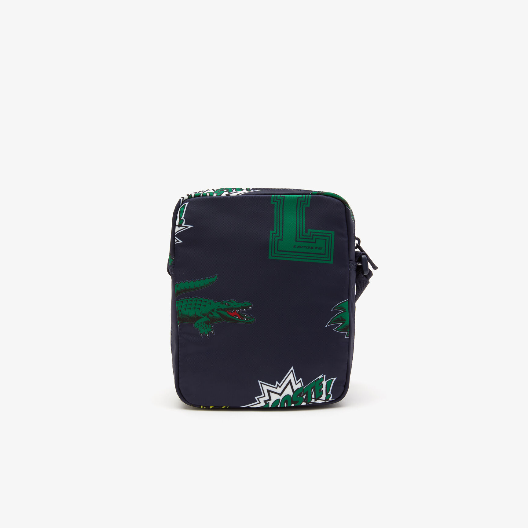 Men's Lacoste Holiday Comic Print Vertical Camera Bag Men's Lacoste Holiday Comic Print Vertical Camera Bag