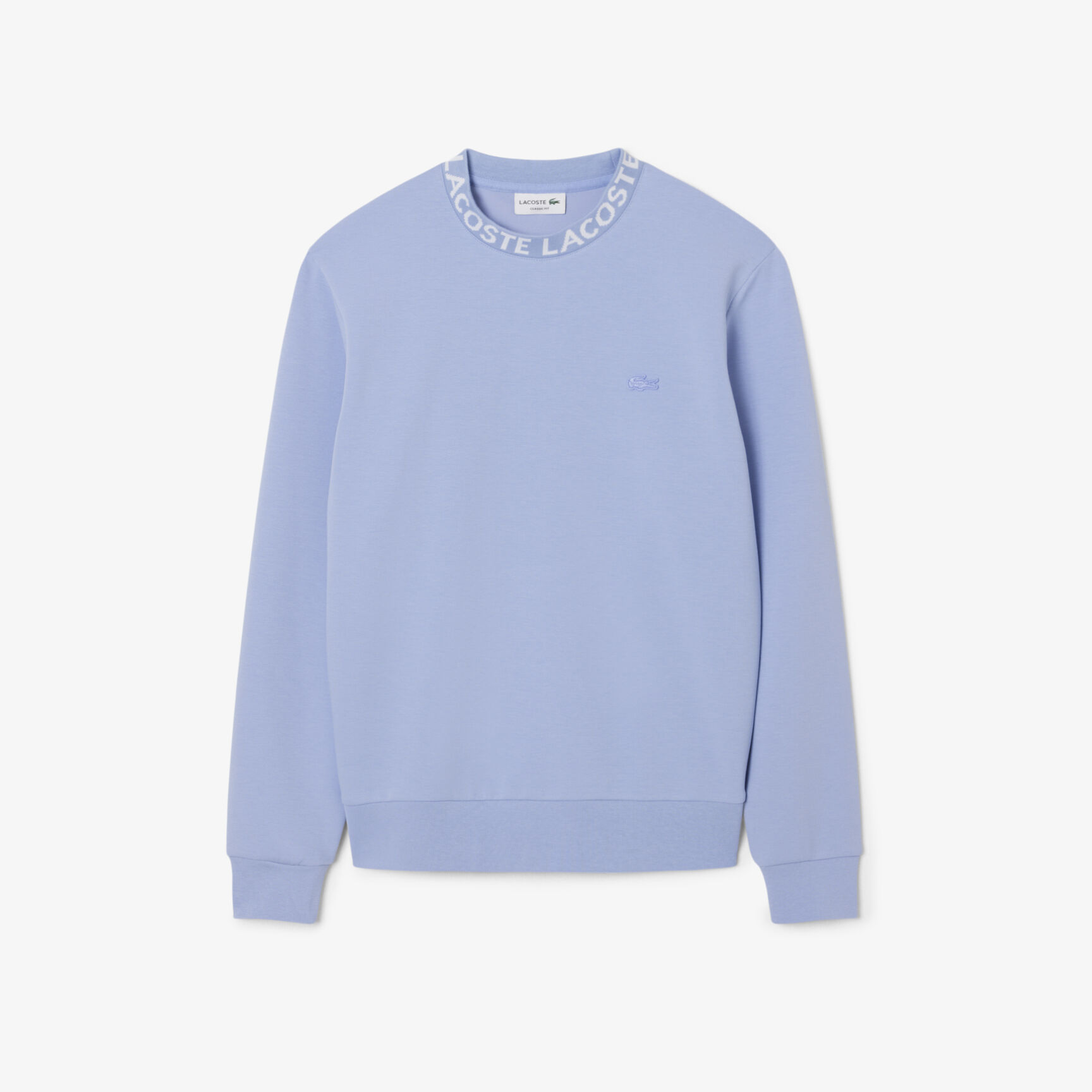 Jacquard Branded Jersey Sweatshirt