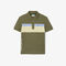 lacoste colour block pique polo shirt