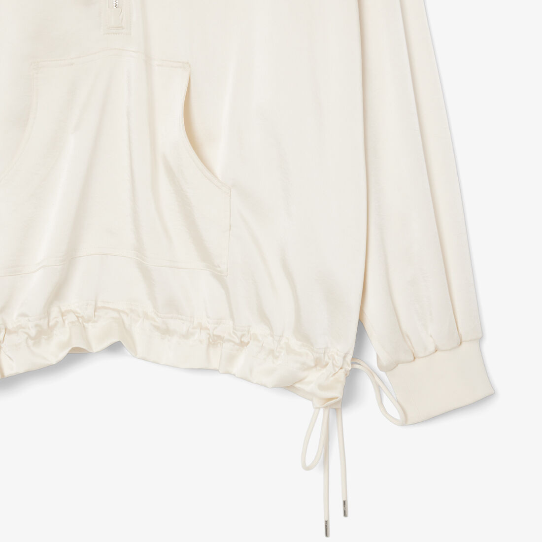 High Zipped Neck Oversized Popover Jacket High Zipped Neck Oversized Popover Jacket