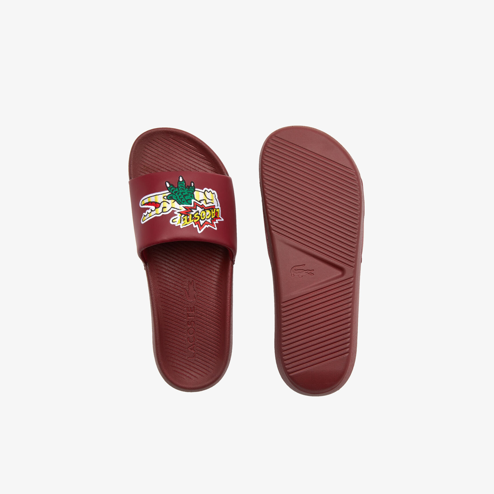 Men's Lacoste Croco Synthetic Slides Men's Lacoste Croco Synthetic Slides