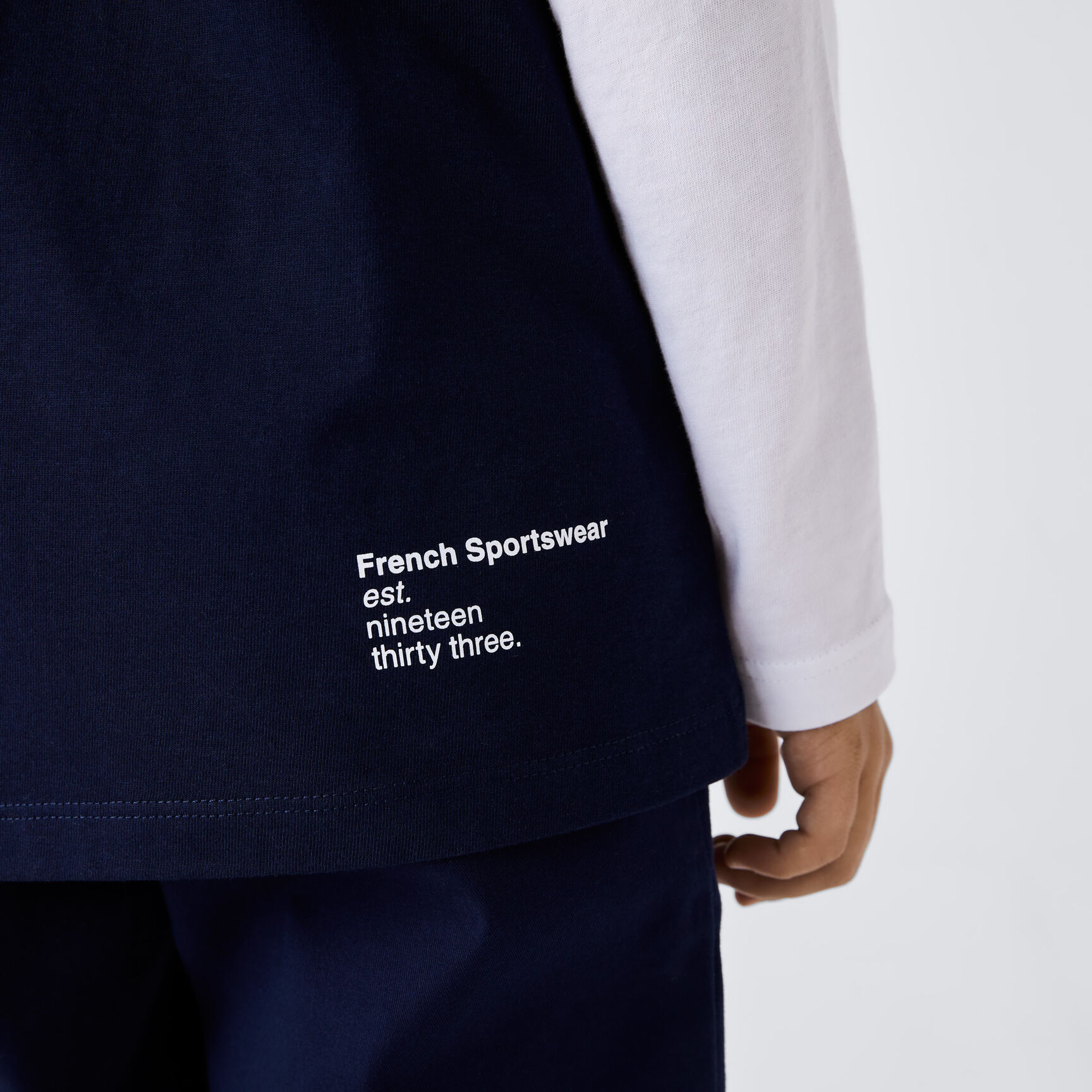 Boys' Lacoste Printed Cotton Jersey T-shirt