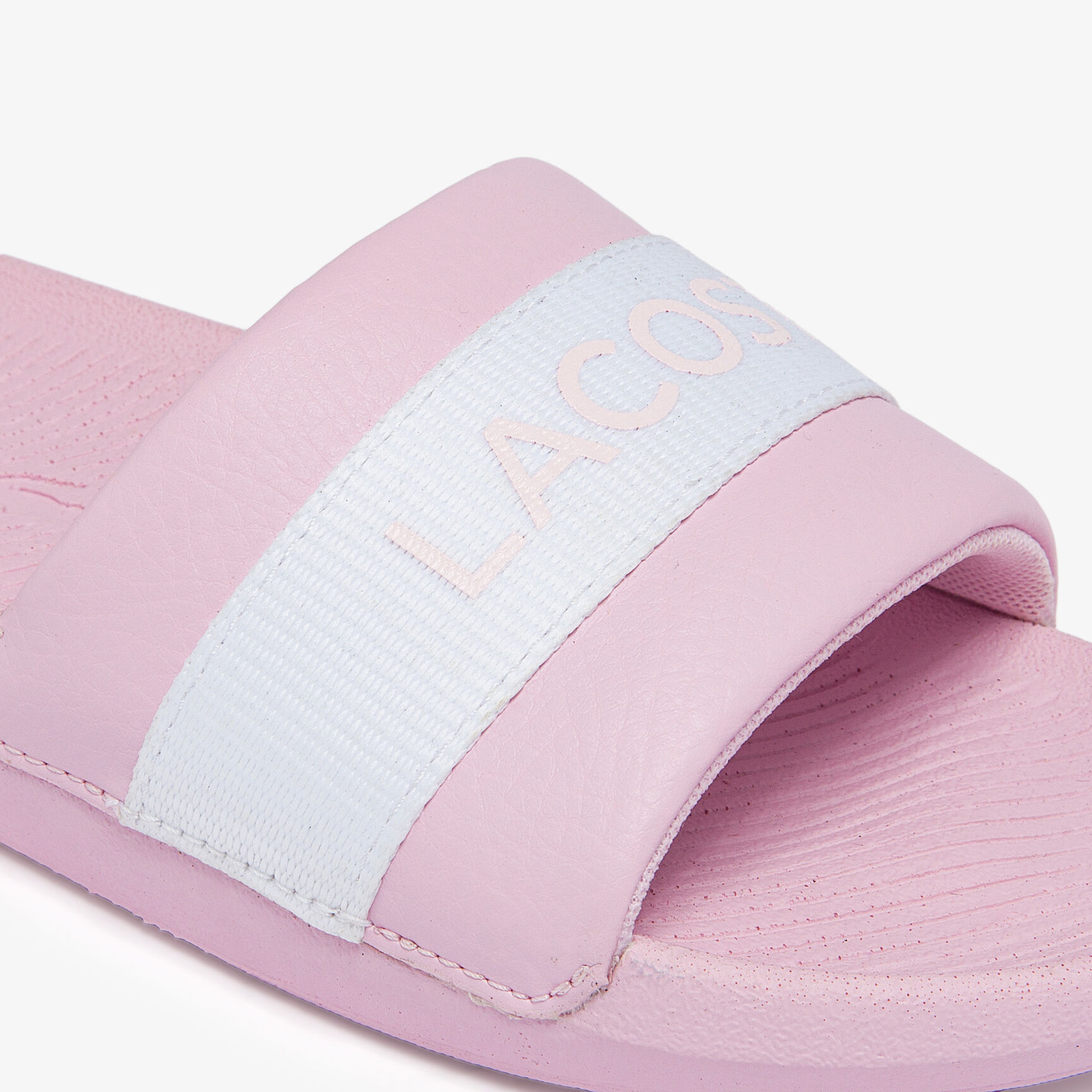 Women's Croco Textile Logo Slides Women's Croco Textile Logo Slides