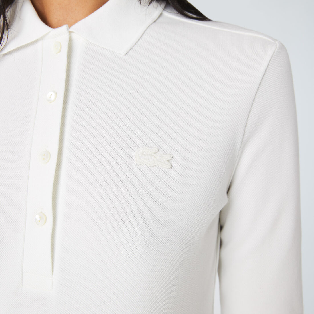 ثوب سباحة لاكوست قطعة واحدة من البولي أميد المعاد تدويره للنساء ثوب سباحة لاكوست قطعة واحدة من البولي أميد المعاد تدويره للنساء