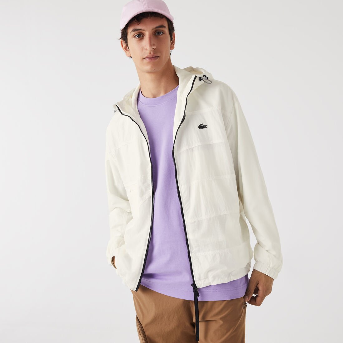 Men's Lacoste Patchwork Effect Jacket Men's Lacoste Patchwork Effect Jacket