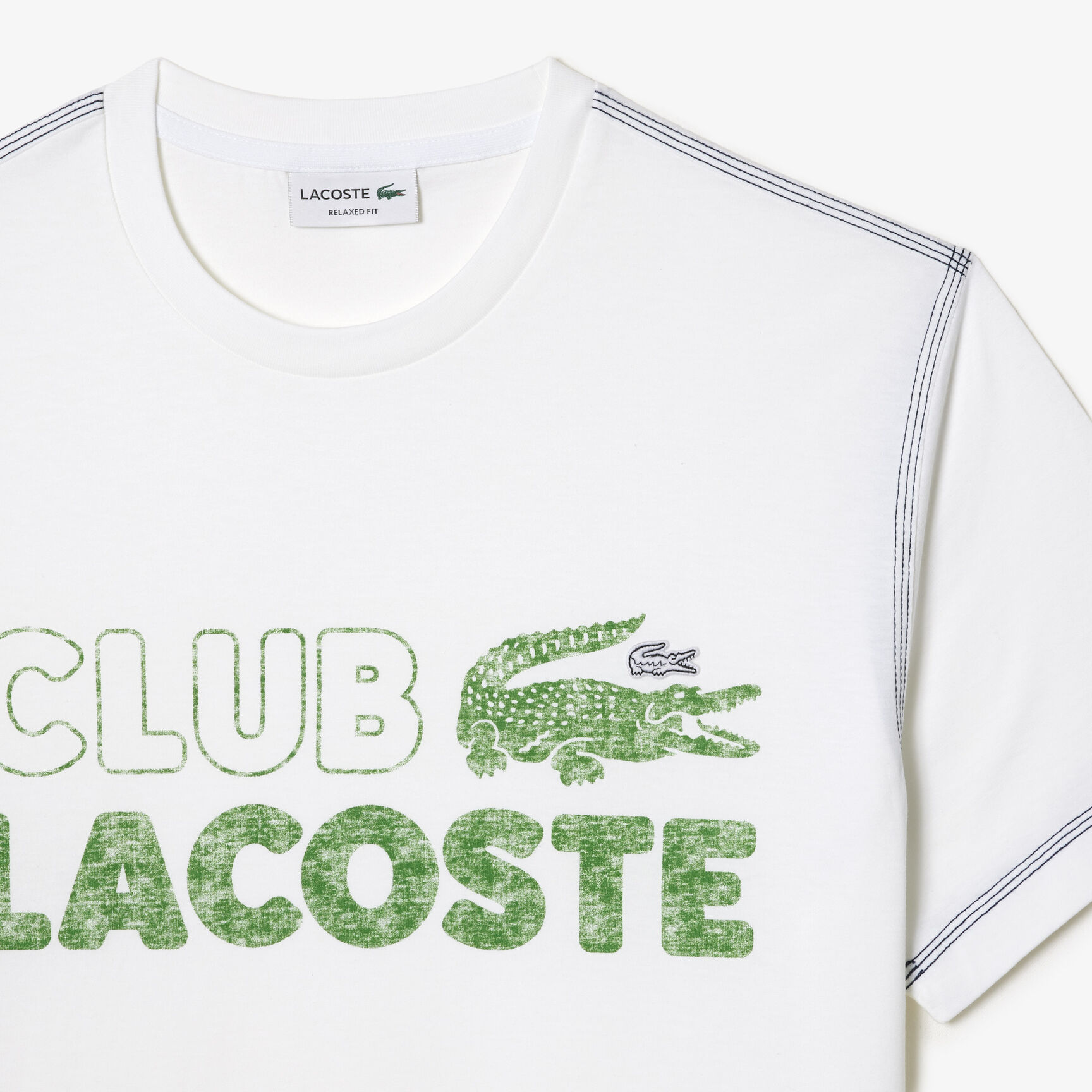 Men's Lacoste Vintage Print Organic Cotton T-shirt Men's Lacoste Vintage Print Organic Cotton T-shirt