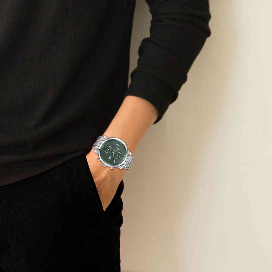Men Stainless Steel Multifunction Quartz Watch Men Stainless Steel Multifunction Quartz Watch