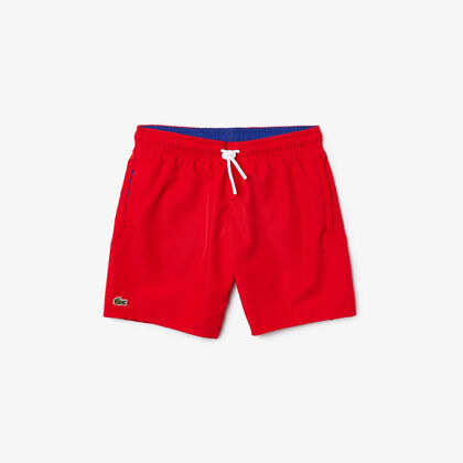 Boys' Quick-dry Solid Swim Shorts