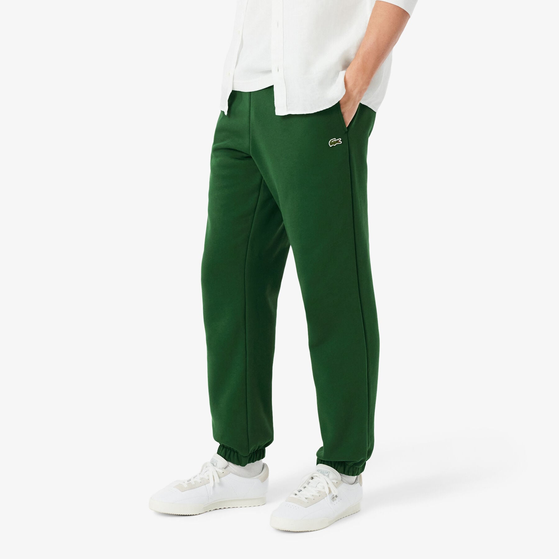 Men's Lacoste Brushed Fleece Jogger Trackpants Men's Lacoste Brushed Fleece Jogger Trackpants
