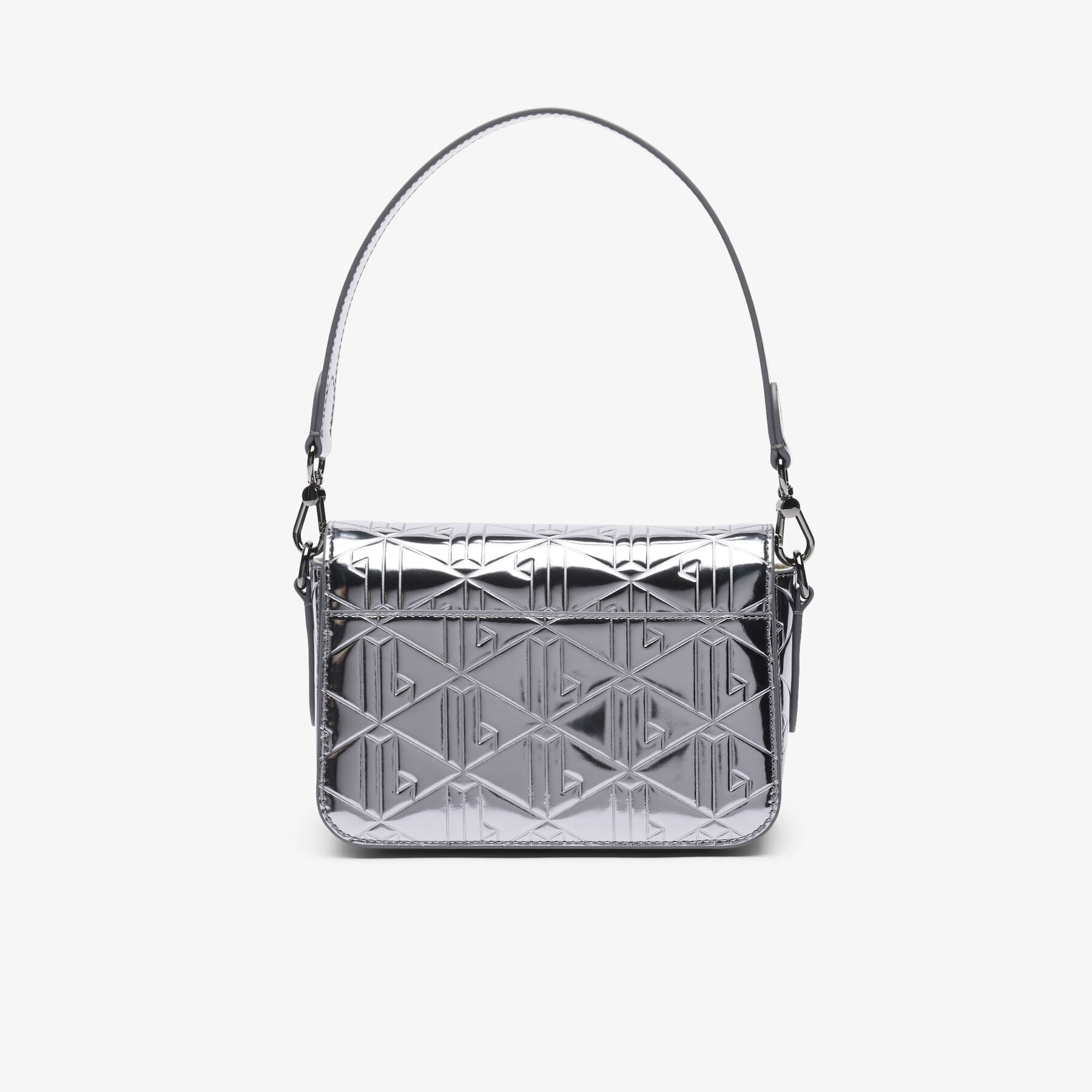 lacoste metallic shoulder bag