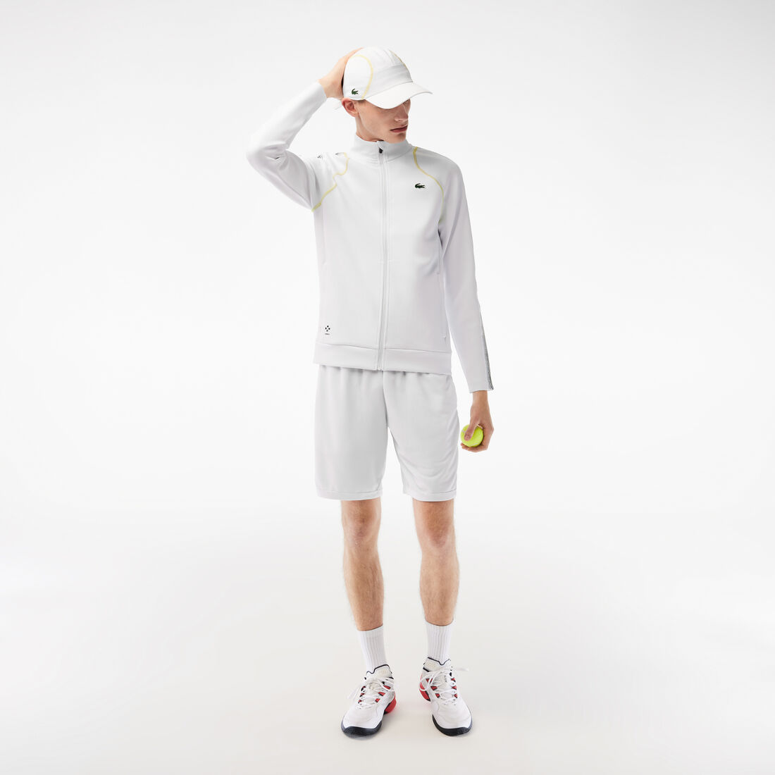 Men’s Lacoste Tennis x Daniil Medvedev Zipped Sweatshirt Men’s Lacoste Tennis x Daniil Medvedev Zipped Sweatshirt