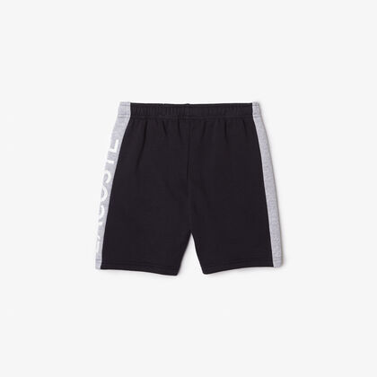 Kids' Lacoste Colour-Stripe Organic Cotton Shorts Kids' Lacoste Colour-stripe Organic Cotton Shorts